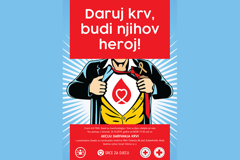 Donate blood, be their hero again!